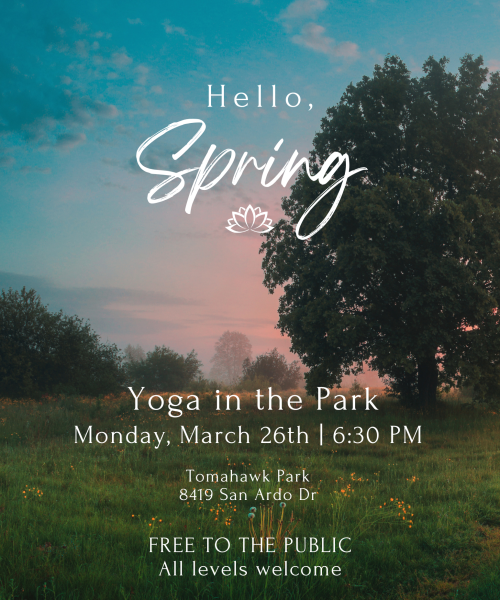 Spring Yoga in the Park 2024