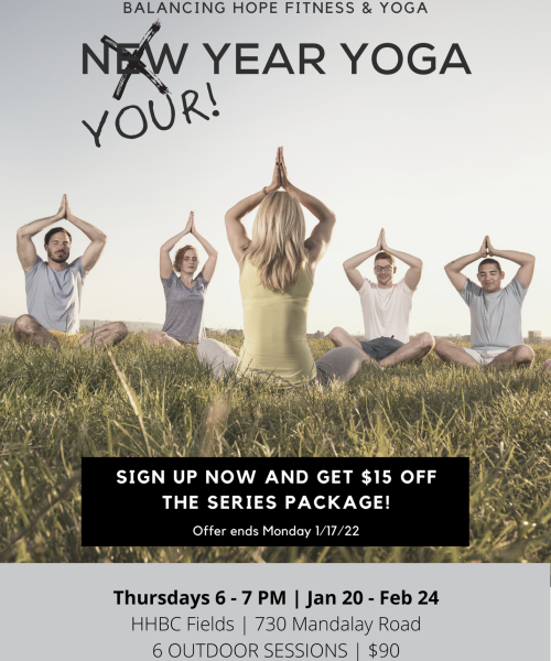 Yoga by The Bay Fitness Flyer